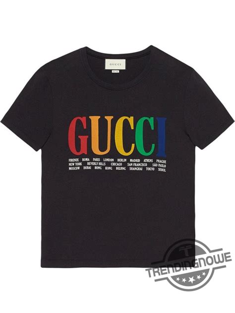 pride collection gucci|Gucci pride shirt.